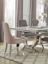 Load image into Gallery viewer, Antoine Upholstered Demi Arm Dining Side Chairs (Set of 2)
