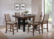 Load image into Gallery viewer, Patterson 7 Pc Counter Height Dining Set
