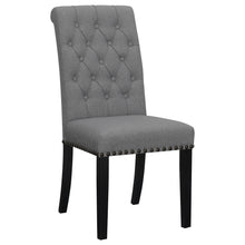 Load image into Gallery viewer, Alana Upholstered Tufted Side Chairs with Nailhead Trim (Set of 2)
