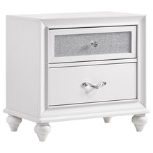 Load image into Gallery viewer, Barzini 2-drawer Nightstand White
