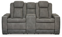 Load image into Gallery viewer, Next-Gen DuraPella Power Reclining Loveseat with Console
