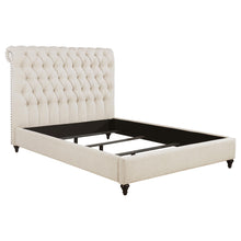 Load image into Gallery viewer, Devon Tufted Upholstered Queen Bed Beige
