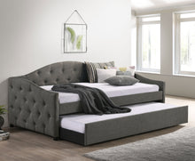 Load image into Gallery viewer, Sadie Upholstered Twin Daybed with Trundle
