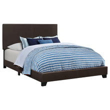 Load image into Gallery viewer, Dorian Upholstered California King Bed Brown
