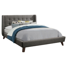 Load image into Gallery viewer, Carrington Button Tufted California King Bed Grey
