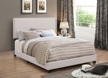Load image into Gallery viewer, Boyd California King Upholstered Bed with Nailhead Trim Ivory
