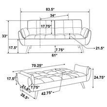 Load image into Gallery viewer, Caufield Convertible Sofa Bed

