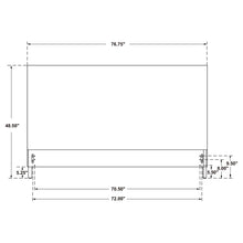 Load image into Gallery viewer, Zyla Eastern / California King Headboard
