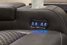 Load image into Gallery viewer, Fyne-Dyme Power Reclining Loveseat with Console

