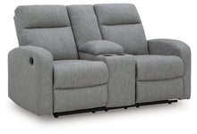 Load image into Gallery viewer, Gauntlet Reclining Loveseat with Console
