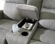 Load image into Gallery viewer, Gauntlet Reclining Loveseat with Console
