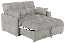 Load image into Gallery viewer, Cotswold Tufted Cushion Sleeper Sofa Bed Light Grey &amp; Dark Grey
