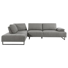 Load image into Gallery viewer, Arden 2-piece Adjustable Back Sectional Taupe
