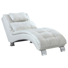 Load image into Gallery viewer, Dilleston Upholstered Chaise White
