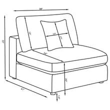 Load image into Gallery viewer, Serene 5-piece Upholstered Modular Sectional Sofa Beige
