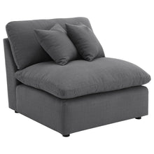 Load image into Gallery viewer, Hobson 6-piece Upholstered Modular Sectional Sofa Charcoal
