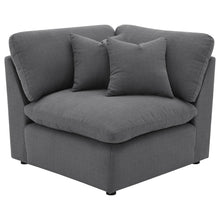 Load image into Gallery viewer, Hobson 6-piece Upholstered Modular Sectional Sofa Charcoal
