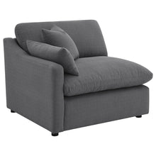 Load image into Gallery viewer, Hobson 6-piece Upholstered Modular Sectional Sofa Charcoal
