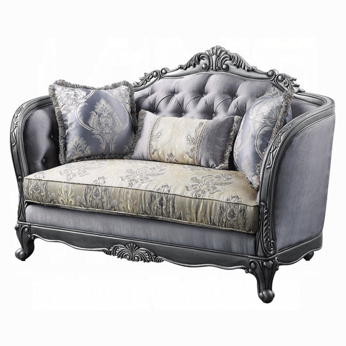 Ariadne Loveseat With 3 Pillows