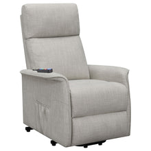 Load image into Gallery viewer, Herrera Power Lift Recliner with Wired Remote Beige
