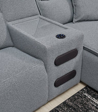 Load image into Gallery viewer, ModMax II Reclining Sectional with Chaise and Audio Console
