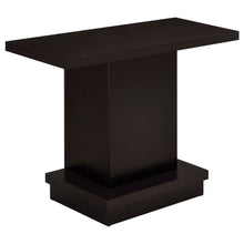 Load image into Gallery viewer, Reston Pedestal Sofa Table Cappuccino
