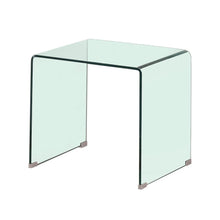 Load image into Gallery viewer, Ripley Square End Table Clear image
