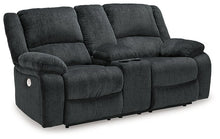 Load image into Gallery viewer, Draycoll Power Reclining Loveseat with Console
