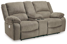 Load image into Gallery viewer, Draycoll Power Reclining Loveseat with Console
