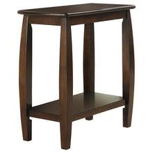 Load image into Gallery viewer, Raphael 1-shelf Chairside Table Cappuccino image
