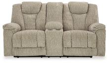 Load image into Gallery viewer, Hindmarsh Power Reclining Loveseat with Console
