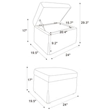 Load image into Gallery viewer, Winter Ottomans
