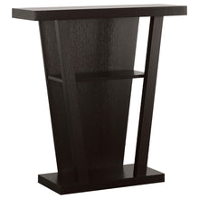 Load image into Gallery viewer, Evanna 2-shelf Console Table Cappuccino
