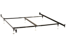 Load image into Gallery viewer, Esme California King, E.King, Queen, Twin Over Full Bed Frame Black
