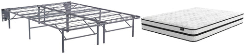 Chime 10 Inch Hybrid 2-Piece Mattress Set with Better Than A Boxspring image