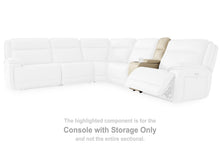 Load image into Gallery viewer, Double Deal Reclining Sectional with Console
