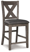 Load image into Gallery viewer, Caitbrook Counter Height Upholstered Bar Stool
