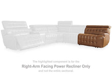 Load image into Gallery viewer, Temmpton Dual Power Leather Reclining Modular Loveseat with Console
