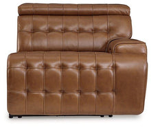 Load image into Gallery viewer, Temmpton Dual Power Leather Reclining Modular Loveseat with Console
