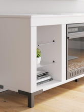 Load image into Gallery viewer, Brollevi 60&quot; TV Stand with Electric Fireplace
