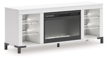 Load image into Gallery viewer, Brollevi 60&quot; TV Stand with Electric Fireplace
