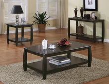 Load image into Gallery viewer, Dixon Rectangular Coffee Table with Lower Shelf Espresso
