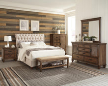 Load image into Gallery viewer, Devon Tufted Upholstered California King, Eastren King, &amp; Queen Bed Beige
