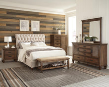 Load image into Gallery viewer, Devon Tufted Upholstered California King, Eastren King, &amp; Queen Bed Beige
