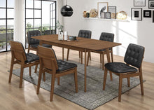 Load image into Gallery viewer, Redbridge Butterfly Leaf Dining Table Natural Walnut
