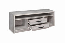 Load image into Gallery viewer, Burke 2-drawer TV Console Grey Driftwood
