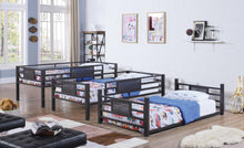 Load image into Gallery viewer, Rogen Twin Triple Bunk Bed Dark Bronze
