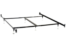 Load image into Gallery viewer, Esme California King, E.King, Queen, Twin Over Full Bed Frame Black
