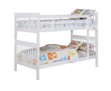 Load image into Gallery viewer, Chapman Twin Over Twin Bunk Bed White
