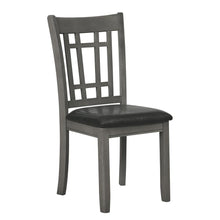 Load image into Gallery viewer, Lavon Padded Dining Side Chairs Medium Grey and Black (Set of 2)
